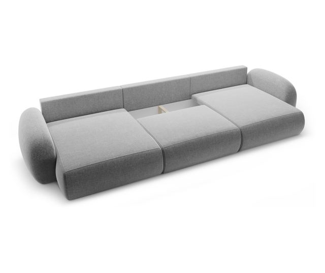 Ъглов диван с U-образна форма Cosmopolitan Design, Tonale, Светлосив