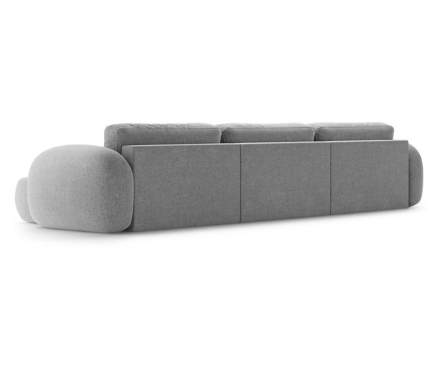 Ъглов диван с U-образна форма Cosmopolitan Design, Tonale, Светлосив