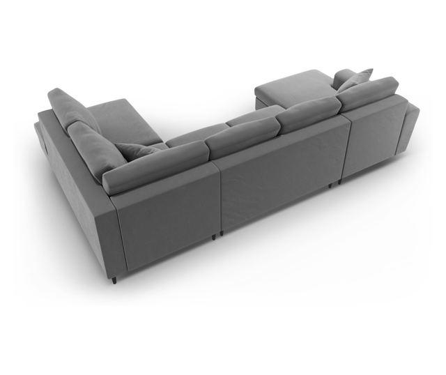 Cosmopolitan Design Kyoto Светлосив панорамен диван