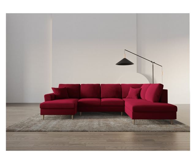 Панорамен диван Cosmopolitan Design Kyoto, червен