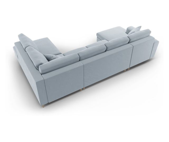 Cosmopolitan Design Kyoto Светлосин Панорамен Диван