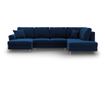 Панорамен диван Cosmopolitan Design Kyoto Royal Blue
