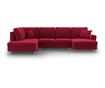 Панорамен диван Cosmopolitan Design Kyoto, червен