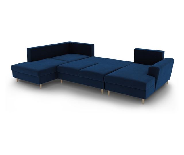 Панорамен диван Cosmopolitan Design Kyoto, кралско синьо