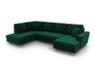 Панорамен диван Cosmopolitan Design Kyoto, тъмнозелен