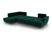 Панорамен диван Cosmopolitan Design Kyoto, тъмнозелен