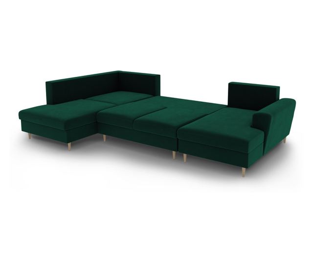 Панорамен диван Cosmopolitan Design Kyoto, тъмнозелен