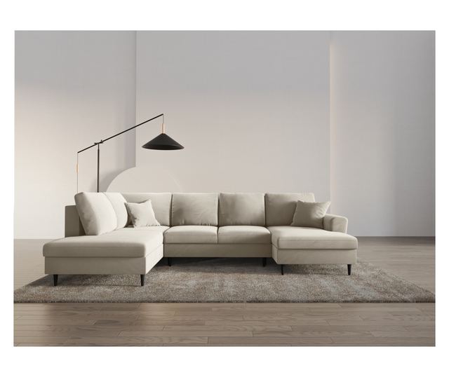 Панорамен диван Kyoto Cosmopolitan Design, светлобежов