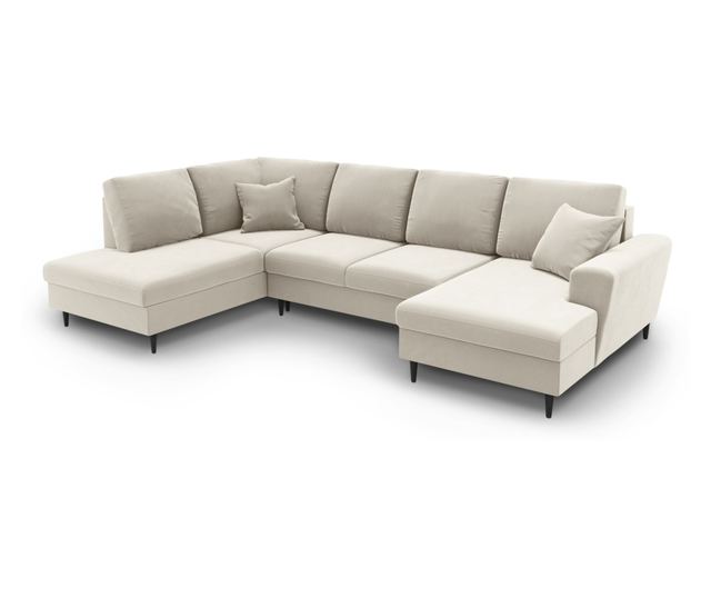 Панорамен диван Kyoto Cosmopolitan Design, светлобежов