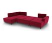 Панорамен диван Cosmopolitan Design Kyoto, червен