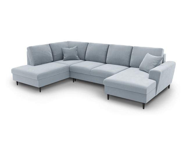 Панорамен диван Cosmopolitan Design Kyoto, светлосин