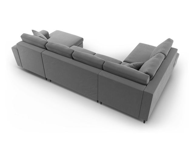 Панорамен диван Cosmopolitan Design Kyoto, светлосив