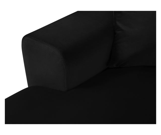 Панорамен диван Cosmopolitan Design Kyoto, черен