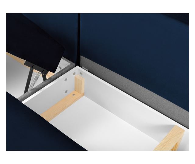 Панорамен диван Cosmopolitan Design Kyoto, кралско синьо