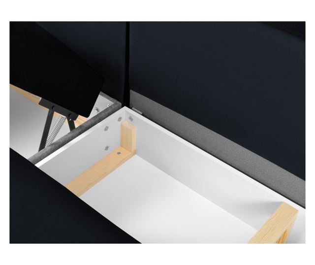 Панорамен диван Cosmopolitan Design Kyoto, тъмно син