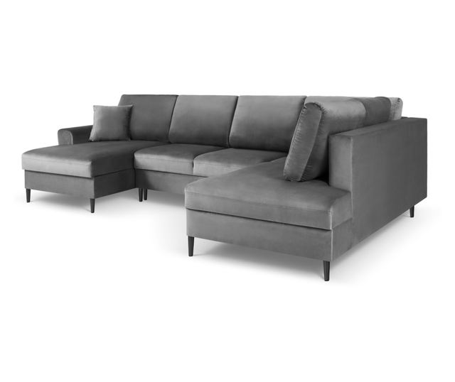 Панорамен диван Cosmopolitan Design Kyoto, светлосив