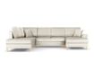 Панорамен диван Cosmopolitan Design Kyoto, светлобежов