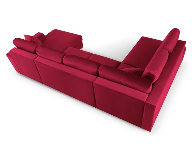 Панорамен диван Cosmopolitan Design Kyoto Red