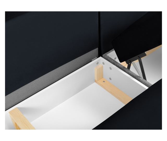 Панорамен диван Cosmopolitan Design Kyoto, тъмно син