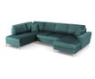 Панорамен диван Cosmopolitan Design Kyoto, тюркоаз