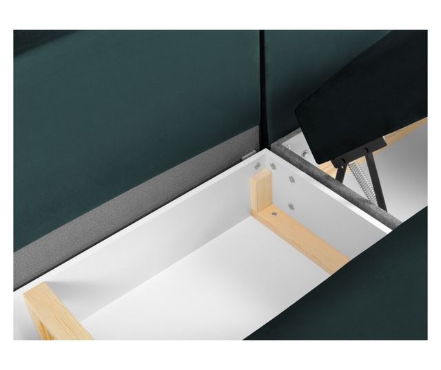 Панорамен диван Cosmopolitan Design Kyoto, тюркоаз