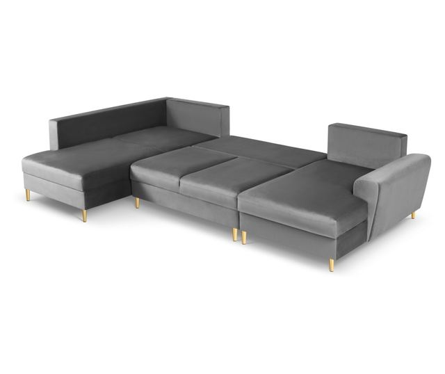 Панорамен диван Cosmopolitan Design Kyoto, светлосив