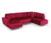 Панорамен диван Cosmopolitan Design, Kyoto, червен