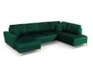 Панорамен диван Cosmopolitan Design Kyoto, тъмнозелен