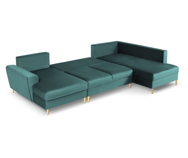 Панорамен диван Cosmopolitan Design Kyoto, тюркоаз