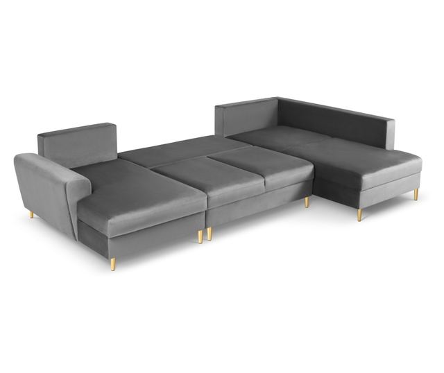 Панорамен диван Cosmopolitan Design Kyoto, светлосив