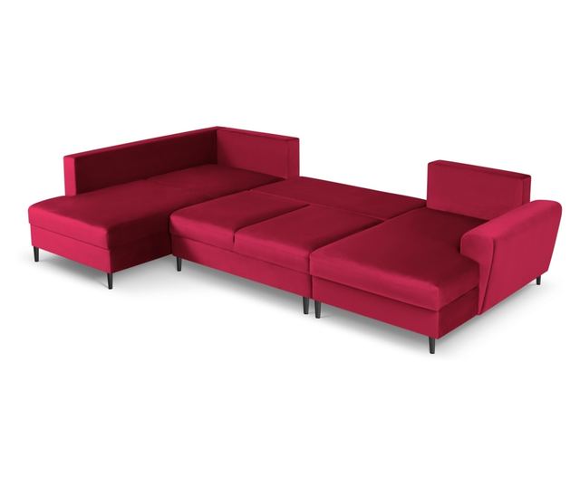 Панорамен диван Cosmopolitan Design Kyoto Red