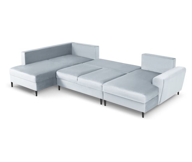 Панорамен диван Cosmopolitan Design Kyoto, светлосин
