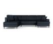 Панорамен диван Cosmopolitan Design Kyoto тъмносин