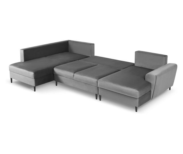 Панорамен диван Kyoto Cosmopolitan Design, светлосив