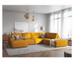Ъглов диван с U-образна форма Milo Casa, Carlo, жълт