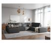 Ъглов диван с U-образна форма Milo Casa Carlo, сив