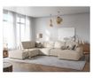 Ъглов диван с U-образна форма Milo Casa Carlo, бежов