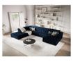 Секционен диван с U-образна форма Milo Casa Aldo, кралско синьо