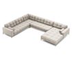 Ъглов диван Cosmopolitan Design Bali Beige U-образен