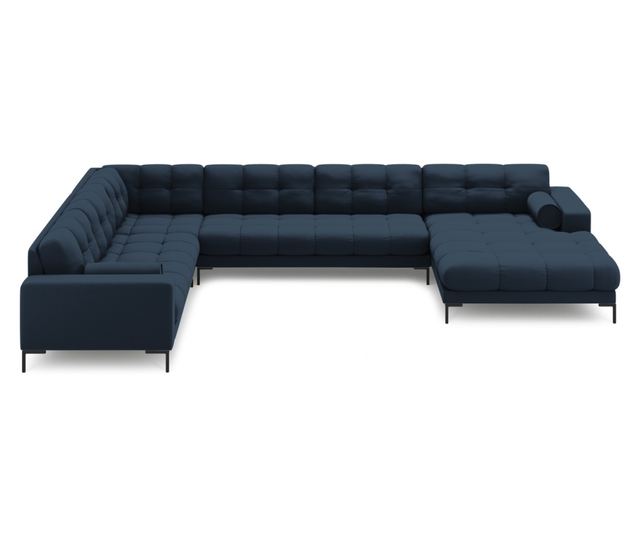 Ъглов диван Cosmopolitan Design Bali U-форма, син