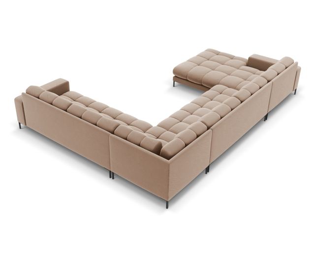 Ъглов диван Cosmopolitan Design Bali U-форма, бежов