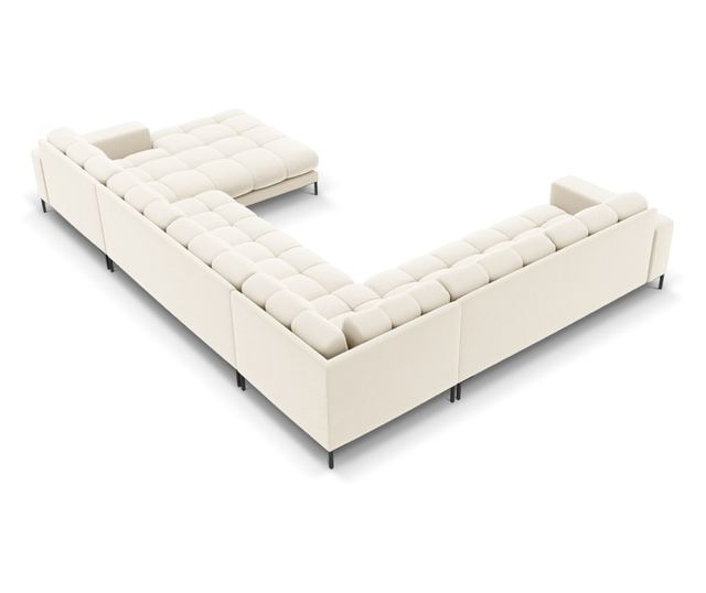 Ъглов диван Cosmopolitan Design Bali U-форма, светлобежов