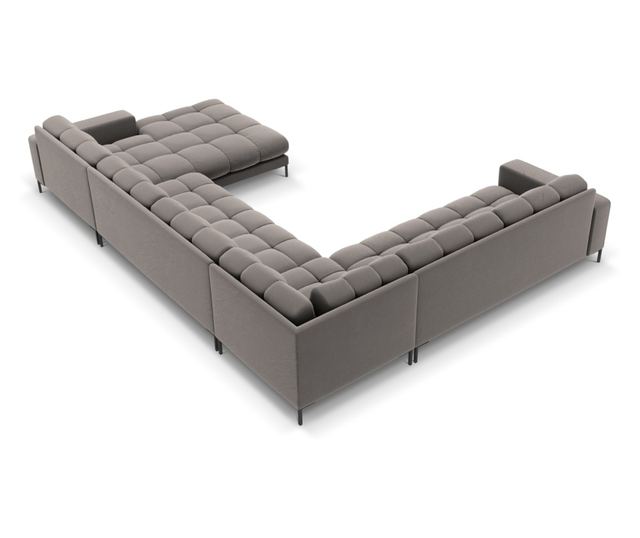 Ъглов диван Cosmopolitan Design Bali Light Gray U-Shape