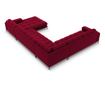 Ъглов диван Cosmopolitan Design Bali U-форма, червен