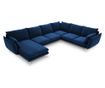 Секционен диван Milo Casa Elio Royal Blue U-образен