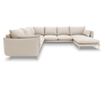 Ъглов диван с U-образна форма Milo Casa Elio, бежов