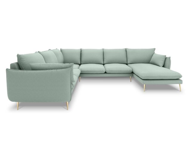 Milo Casa Elio U-образен диван, мента