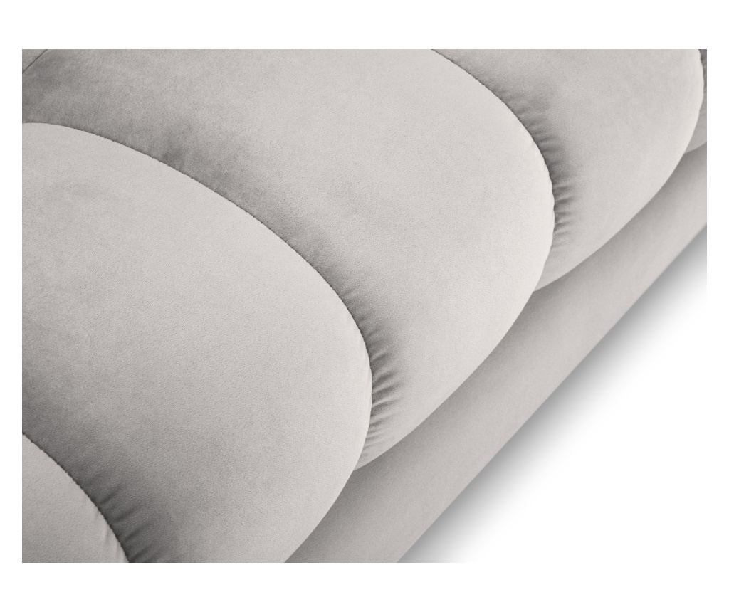 Sarokkanapé Cosmopolitan Design 620658, Bali, Ezüst, 75x185x293 cm - 5