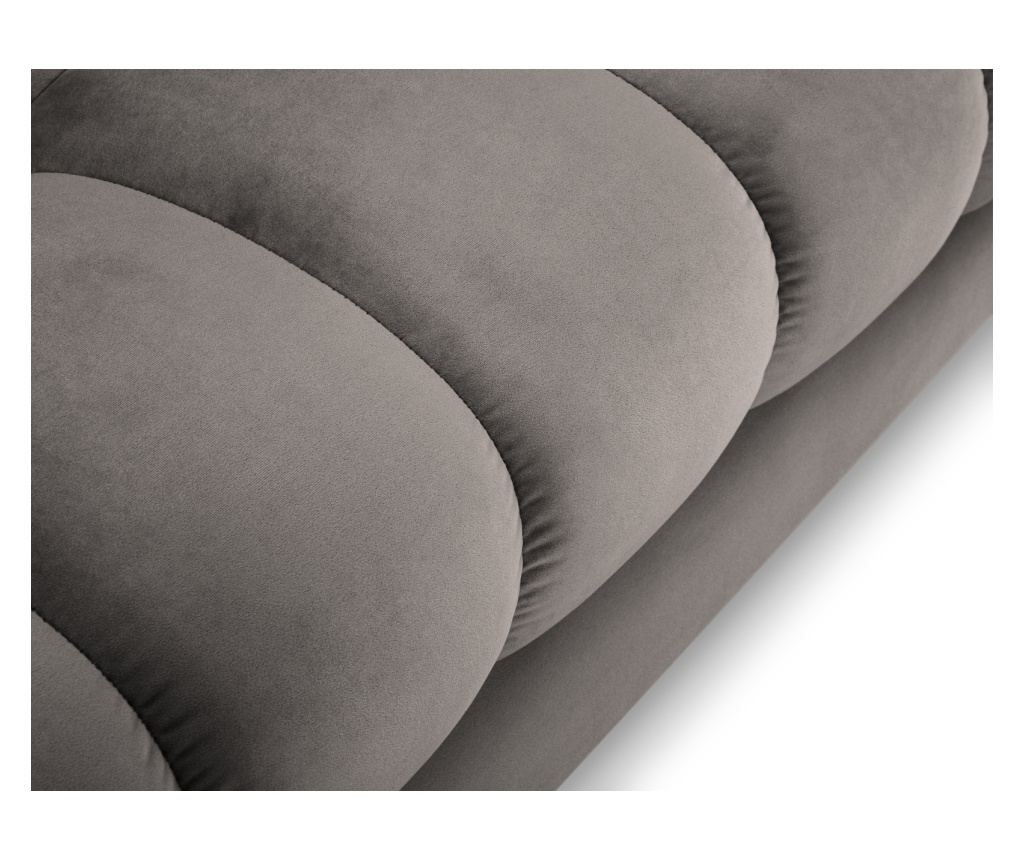 Sarokülőgarnitúra Cosmopolitan Design 620658, Bali, Világosszürke, 75x185x293 cm - 5