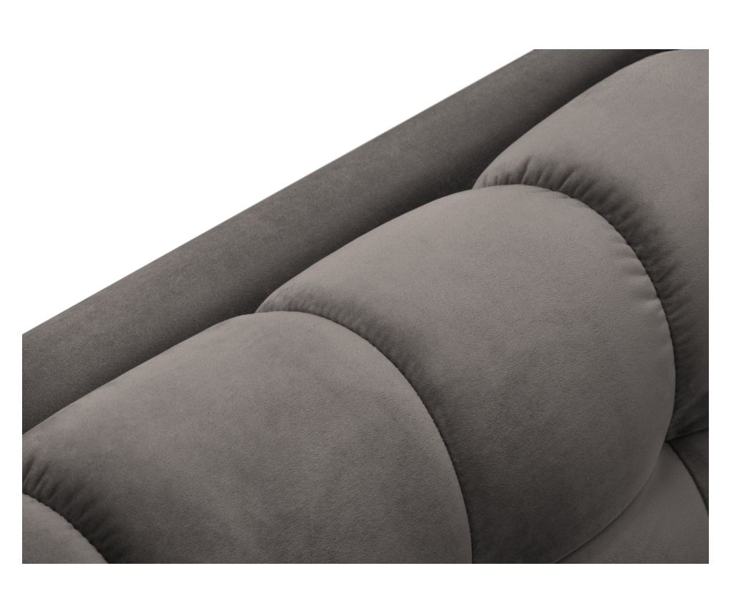 Sarokülőgarnitúra Cosmopolitan Design 620658, Bali, Világosszürke, 75x185x293 cm - 6